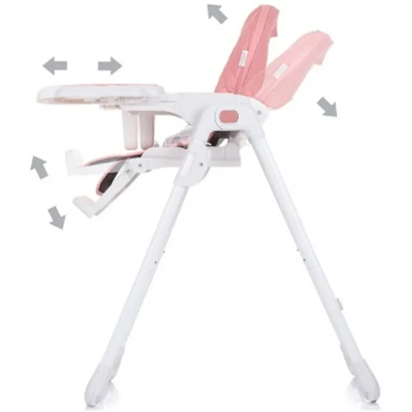 Scaun de masă Chipolino EAT UP (STHEU02304RW) / 6 luni / Pink Water  photo 6 Scaun de masă Chipolino EAT UP (STHEU02304RW) / 6 luni / Pink Water  photo 6