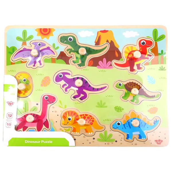 Пазл 3D Tooky Toy Деревянный 1+/ Количество деталей: 10 photo 3