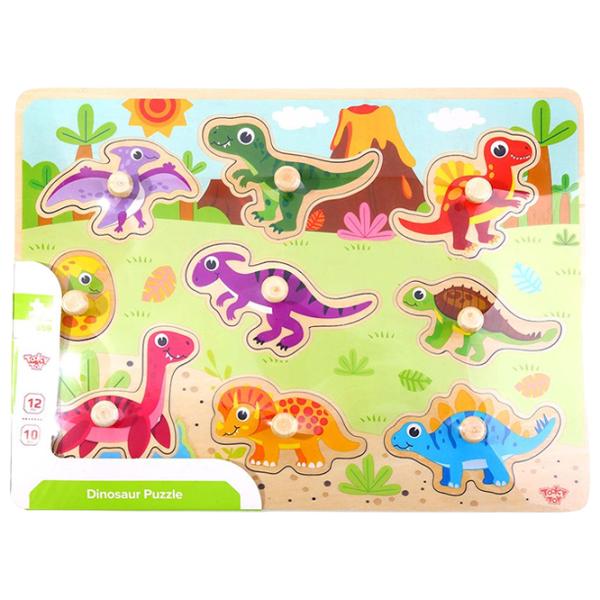 Пазл 3D Tooky Toy Деревянный 1+/ Количество деталей: 10 photo 3