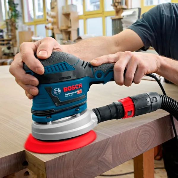 Șlefuitor Bosch GEX 40-150 Cu excentric/ 400 W/ Blue photo 2