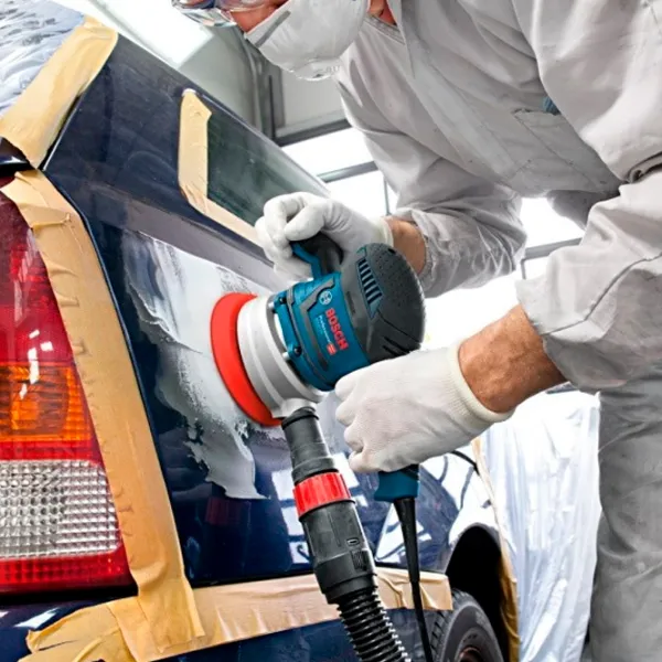 Șlefuitor Bosch GEX 40-150 Cu excentric/ 400 W/ Blue photo 3
