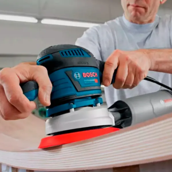 Șlefuitor Bosch GEX 40-150 Cu excentric/ 400 W/ Blue photo 4