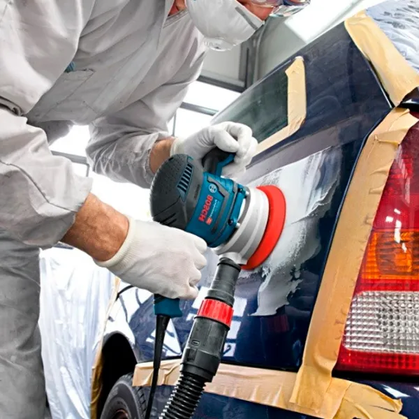 Șlefuitor Bosch GEX 40-150 Cu excentric/ 400 W/ Blue photo 5