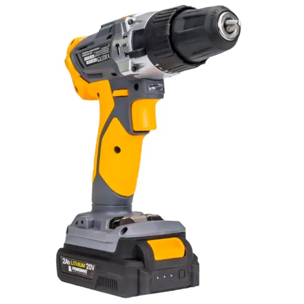 Mașină de găurit și înșurubat Powermat PM-WA-20V-2AT 1300 rot/ min photo 4