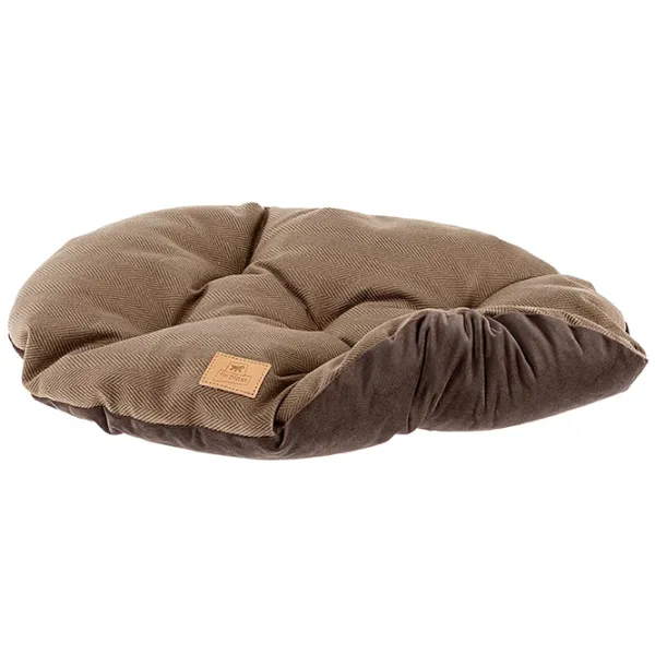 Кровать для кошек Ferplast STUART 65/ 6 Хлопок/ Brown photo 2