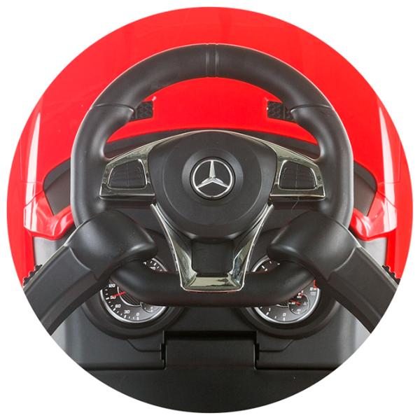 Толокар Chipolino Mercedes AMG GLЕ 63 (ROCMGLE181WH) 23 кг/ White photo 4 Толокар Chipolino Mercedes AMG GLЕ 63 (ROCMGLE181WH) 23 кг/ White photo 4