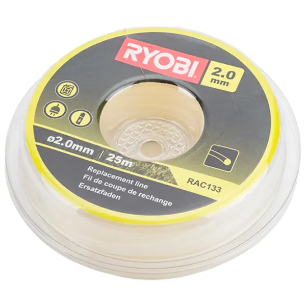 Леска для триммера Ryobi RAC133 Nailon/ 25 м photo 2