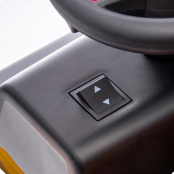 Электромобиль Cat Chipolino Dump Truck 2.7 км/ч / 25 кг / 1.5+ / Желтый photo 7