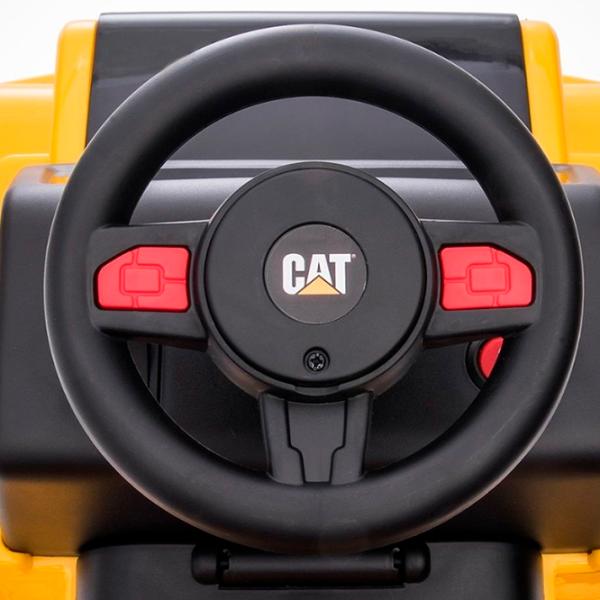 Электромобиль Cat Chipolino Dump Truck 2.7 км/ч / 25 кг / 1.5+ / Желтый photo 8