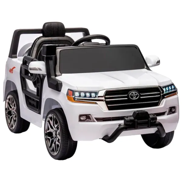 Mașină electrică Toyota Land Cruiser Chipolino ELJTLC0232W 3 km/ h/ 30 kg/ 3+/ White photo 2