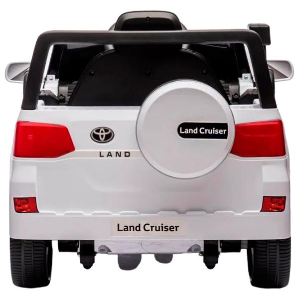 Mașină electrică Toyota Land Cruiser Chipolino ELJTLC0232W 3 km/ h/ 30 kg/ 3+/ White photo 3