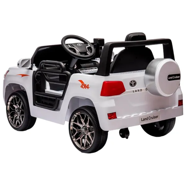 Mașină electrică Toyota Land Cruiser Chipolino ELJTLC0232W 3 km/ h/ 30 kg/ 3+/ White photo 5