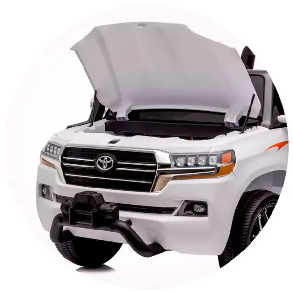Mașină electrică Toyota Land Cruiser Chipolino ELJTLC0232W 3 km/ h/ 30 kg/ 3+/ White photo 10