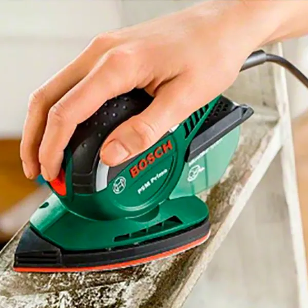 Șlefuitor Bosch PSM PRISMO Cu vibrații/ 50 W/ Green photo 5 Șlefuitor Bosch PSM PRISMO Cu vibrații/ 50 W/ Green photo 5