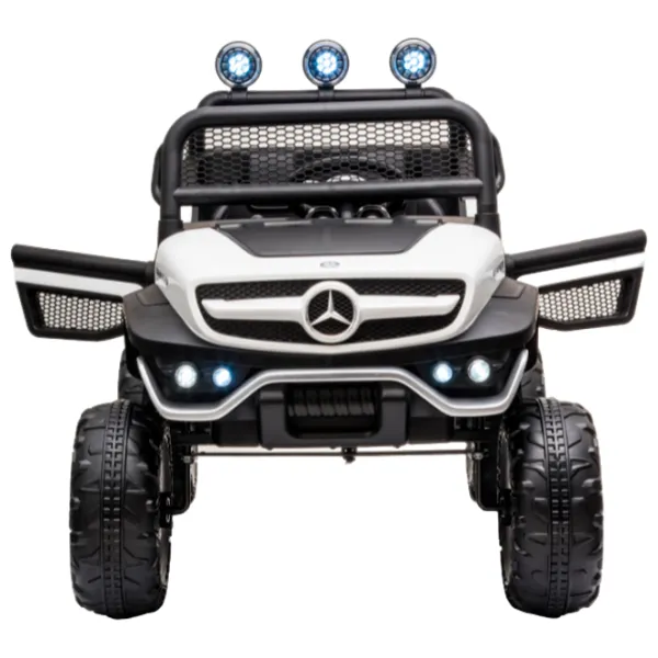 Mașină electrică Mercedes-Benz Kids car Unimog 5 km/ h/ 30 kg/ 3+/ White photo 7 Mașină electrică Mercedes-Benz Kids car Unimog 5 km/ h/ 30 kg/ 3+/ White photo 7