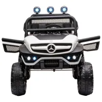 Mașină electrică Mercedes-Benz Kids car Unimog 5 km/ h/ 30 kg/ 3+/ White photo 7