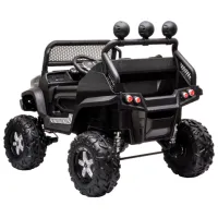 Mașină electrică Mercedes-Benz Kids car Unimog 5 km/ h/ 30 kg/ 3+/ Black photo 3