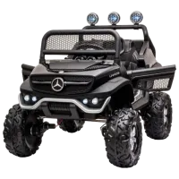 Mașină electrică Mercedes-Benz Kids car Unimog 5 km/ h/ 30 kg/ 3+/ Black photo 6