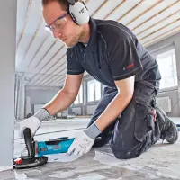 Шлифовальная машина Bosch GBR 15 CAG для полов/ 1500 Вт/ Blue photo 3