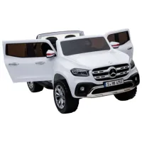 Mașină electrică Mercedes X-Class Kids car 8610019-2R 8 km/ h/ 50 kg/ 3+/ White photo 3