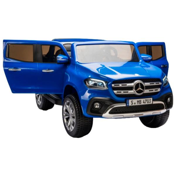 Mașină electrică Mercedes X-Class Kids car 8610019-2R 8 km/ h/ 50 kg/ 3+/ Blue photo 5 Mașină electrică Mercedes X-Class Kids car 8610019-2R 8 km/ h/ 50 kg/ 3+/ Blue photo 5