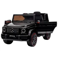 Mașină electrică Mercedes-AMG G63 Kids car 8350072BR 2.5 km/ h/ 25 kg/ 3+/ Black photo 2