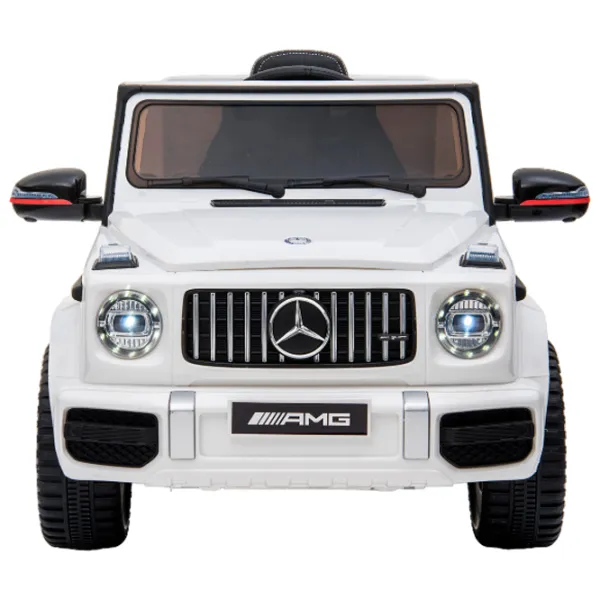 Mașină electrică Mercedes-AMG G63 Kids car 8350072BR 2.5 km/ h/ 25 kg/ 3+/ White photo 3 Mașină electrică Mercedes-AMG G63 Kids car 8350072BR 2.5 km/ h/ 25 kg/ 3+/ White photo 3