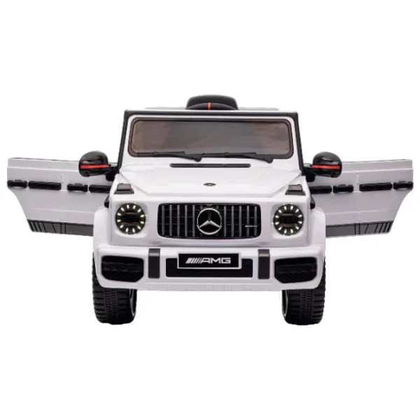 Mașină electrică Mercedes-AMG G63 Kids car 8350072BR 2.5 km/ h/ 25 kg/ 3+/ White photo 4 Mașină electrică Mercedes-AMG G63 Kids car 8350072BR 2.5 km/ h/ 25 kg/ 3+/ White photo 4