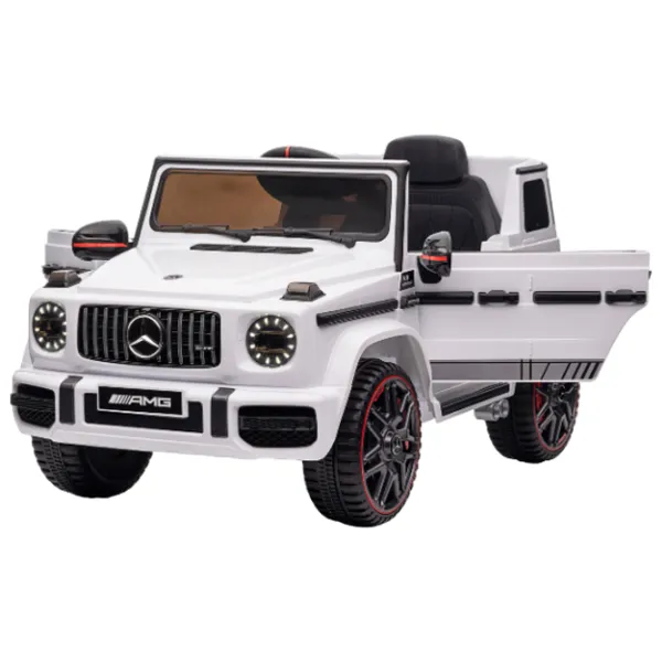 Mașină electrică Mercedes-AMG G63 Kids car 8350072BR 2.5 km/ h/ 25 kg/ 3+/ White photo 5 Mașină electrică Mercedes-AMG G63 Kids car 8350072BR 2.5 km/ h/ 25 kg/ 3+/ White photo 5
