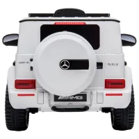 Mașină electrică Mercedes-AMG G63 Kids car 8350072BR 2.5 km/ h/ 25 kg/ 3+/ White photo 10