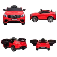 Mașină electrică Mercedes-AMG GLC 63S Kids car 8690014BR 8 km/ h/ 25 kg/ 3+/ Red photo 2