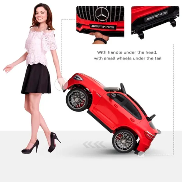 Mașină electrică Mercedes-AMG GLC 63S Kids car 8690014BR 8 km/ h/ 25 kg/ 3+/ Red photo 7 Mașină electrică Mercedes-AMG GLC 63S Kids car 8690014BR 8 km/ h/ 25 kg/ 3+/ Red photo 7