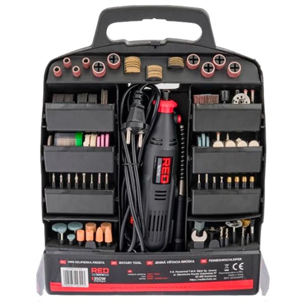 Шлифовальная машина Red Technic RTSPT0047 многофункциональная/ 350 Вт/ Black photo 8