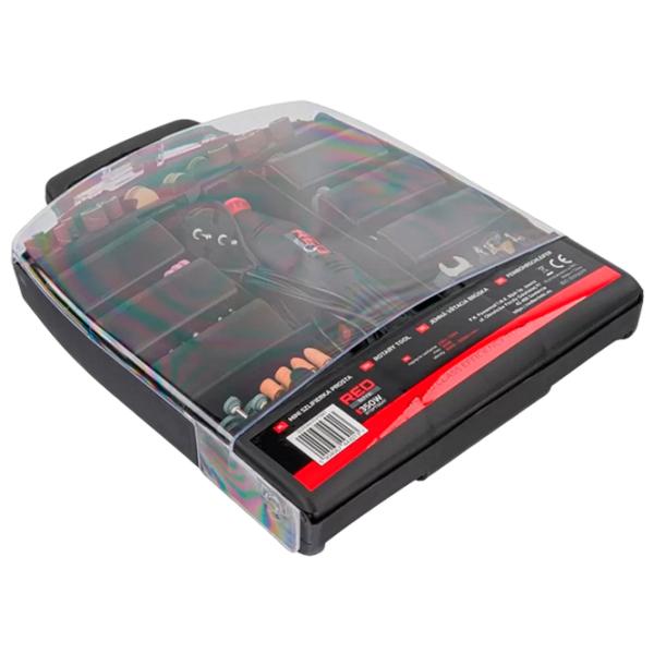 Шлифовальная машина Red Technic RTSPT0047 многофункциональная/ 350 Вт/ Black photo 9