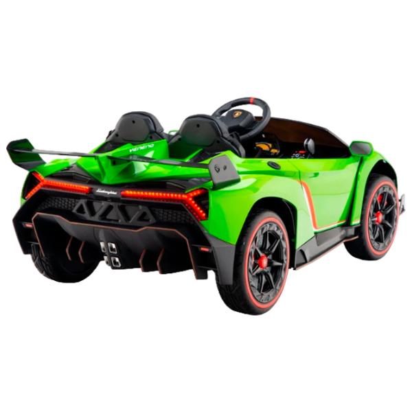 Mașină electrică Lamborghini Venero Kids car 8610043-2DR 7 km/ h/ 30 kg/ 3+/ Green photo 6 Mașină electrică Lamborghini Venero Kids car 8610043-2DR 7 km/ h/ 30 kg/ 3+/ Green photo 6