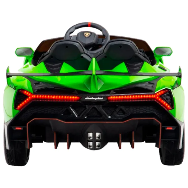 Mașină electrică Lamborghini Venero Kids car 8610043-2DR 7 km/ h/ 30 kg/ 3+/ Green photo 8 Mașină electrică Lamborghini Venero Kids car 8610043-2DR 7 km/ h/ 30 kg/ 3+/ Green photo 8