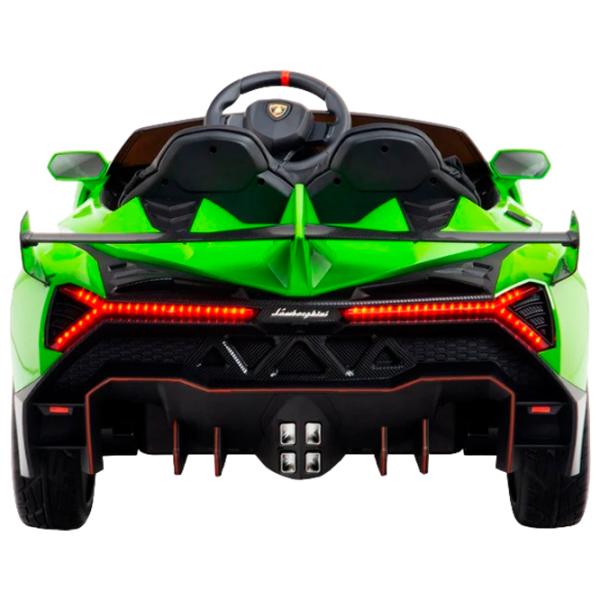 Mașină electrică Lamborghini Venero Kids car 8610043-2DR 7 km/ h/ 30 kg/ 3+/ Green photo 8 Mașină electrică Lamborghini Venero Kids car 8610043-2DR 7 km/ h/ 30 kg/ 3+/ Green photo 8