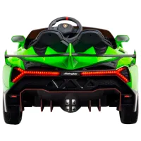 Mașină electrică Lamborghini Venero Kids car 8610043-2DR 7 km/ h/ 30 kg/ 3+/ Green photo 8