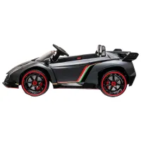 Mașină electrică Lamborghini Venero Kids car 8610043-2DR 7 km/ h/ 30 kg/ 3+/ Silver photo 2