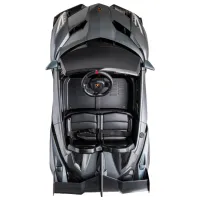 Mașină electrică Lamborghini Venero Kids car 8610043-2DR 7 km/ h/ 30 kg/ 3+/ Silver photo 3