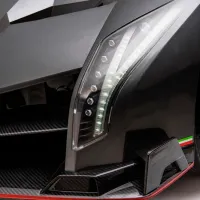 Mașină electrică Lamborghini Venero Kids car 8610043-2DR 7 km/ h/ 30 kg/ 3+/ Silver photo 6