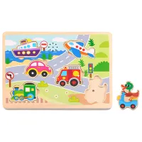 Пазл 3D Tooky Toy Transport 1.5+/ Количество деталей: 7 photo 2