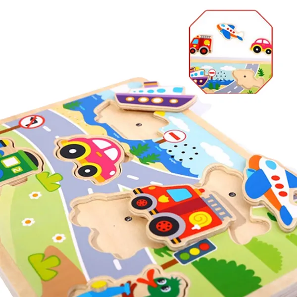 Пазл 3D Tooky Toy Transport 1.5+/ Количество деталей: 7 photo 3 Пазл 3D Tooky Toy Transport 1.5+/ Количество деталей: 7 photo 3