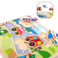 Пазл 3D Tooky Toy Transport 1.5+/ Количество деталей: 7 photo 3