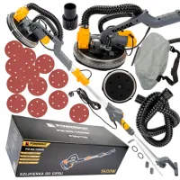 Шлифовальная машина Powermat PM-DG-1500M для стен/ 1500 Вт/ Gray photo 5