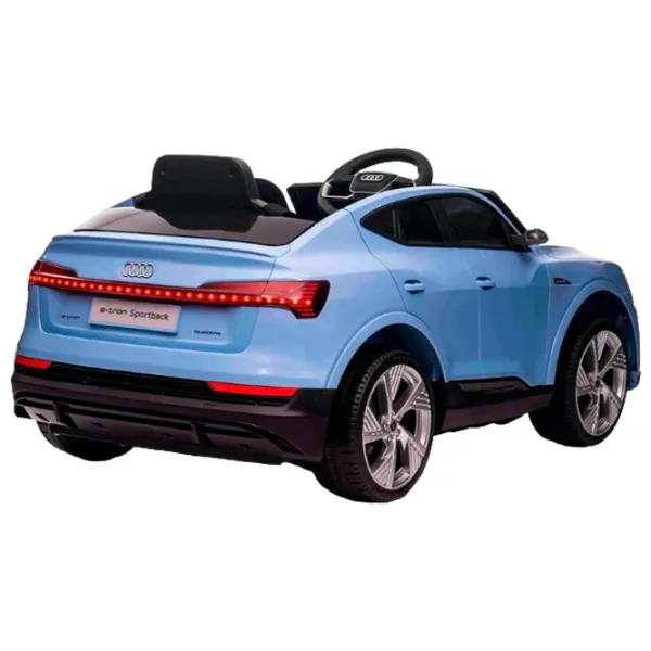 Mașină electrică Audi E-Tron Sportback Kids car 8690021-4R 5 km/ h/ 25 kg/ 3+/ Blue photo 5 Mașină electrică Audi E-Tron Sportback Kids car 8690021-4R 5 km/ h/ 25 kg/ 3+/ Blue photo 5