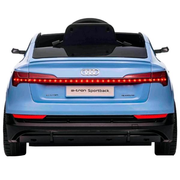 Mașină electrică Audi E-Tron Sportback Kids car 8690021-4R 5 km/ h/ 25 kg/ 3+/ Blue photo 6 Mașină electrică Audi E-Tron Sportback Kids car 8690021-4R 5 km/ h/ 25 kg/ 3+/ Blue photo 6