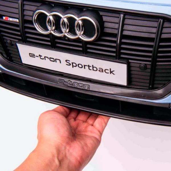 Mașină electrică Audi E-Tron Sportback Kids car 8690021-4R 5 km/ h/ 25 kg/ 3+/ Blue photo 7 Mașină electrică Audi E-Tron Sportback Kids car 8690021-4R 5 km/ h/ 25 kg/ 3+/ Blue photo 7