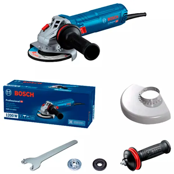 Polizor Bosch B06013A6020 Unghiular/ 1200 W/ Blue photo 2
