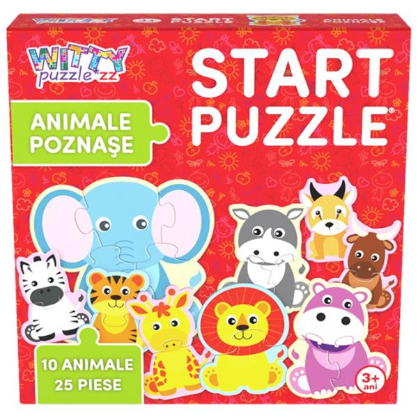 Puzzle 2D Noriel Animăluțe 3+/ Numărul de piese: 25 photo 2